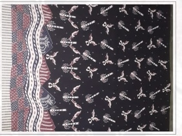 Motif Kujang Kombinasi