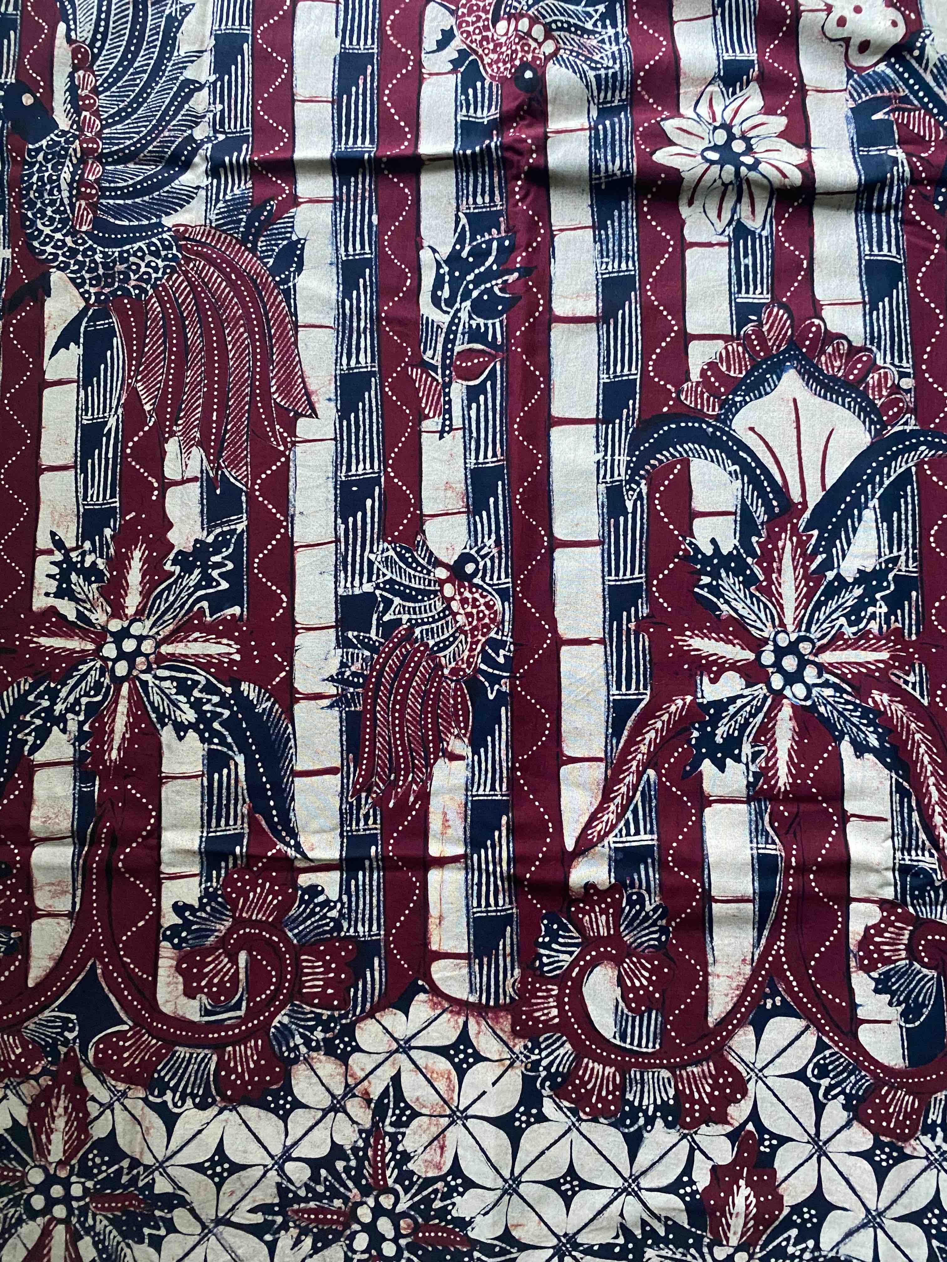 Motif Cendrawasih Kombinasi